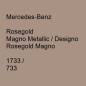 Preview: Mercedes-Benz, Rosegold Magno Metallic / Designo Rosegold Magno, 1733 / 733.
